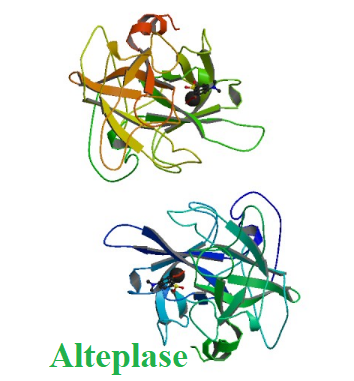 Cấu trúc hóa học của Alteplase (Alteplase chemical)