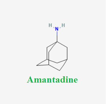 Cấu trúc hóa học của dược chất Amantadine (Amantadine chemical)