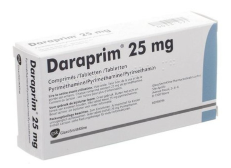 Thuốc Daraprim 25mg chứa Pyrimethamine