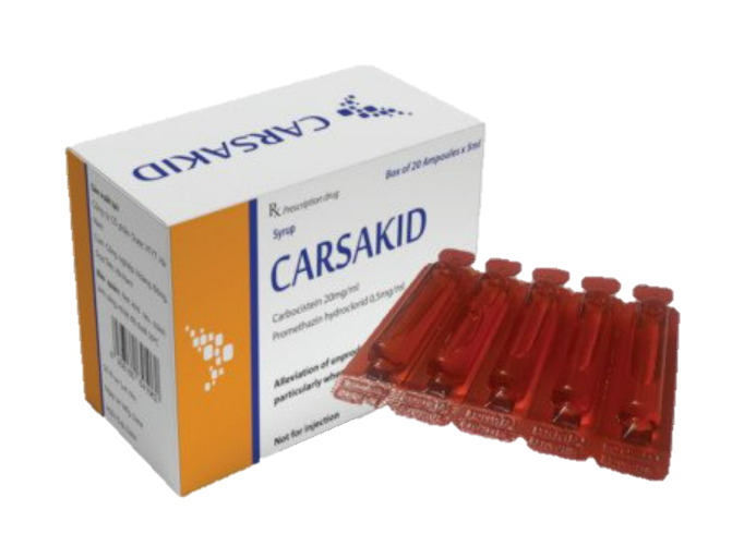 Carsakid (Carbocisteine + Promethazine)