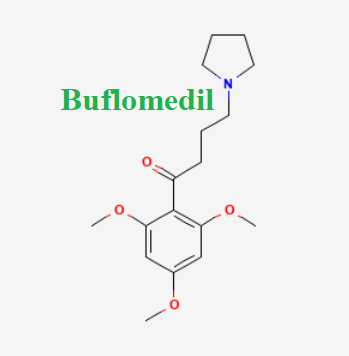 Cấu trúc hóa học của dược chất Buflomedil (Buflomedil chemical)