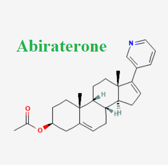 Công thức cấu tạo Abiraterone acetate (Chemical)