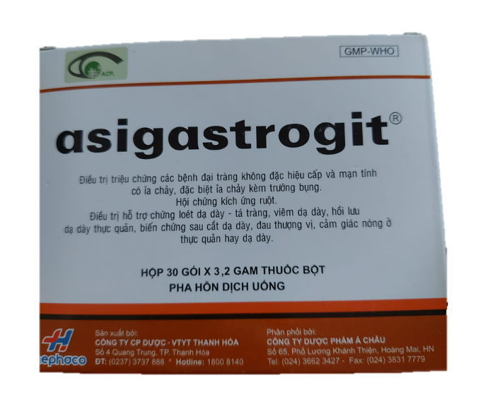 Asigastrogit (Attapulgite + Gel Aluminum Hydroxide + Magnesium Carbonate)