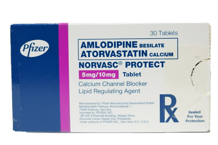Norvasc protect (Amlodipine + Atorvastatin)