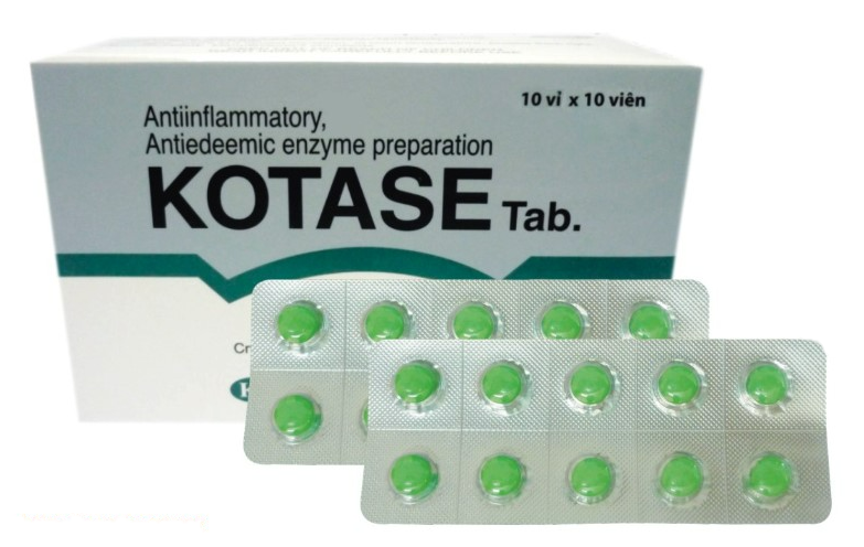 Kotase Tab. (Bromelain + Trypsine)