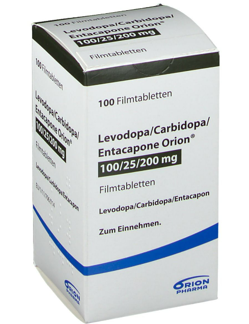 Carbidopa + Entacapone + Levodopa Orion