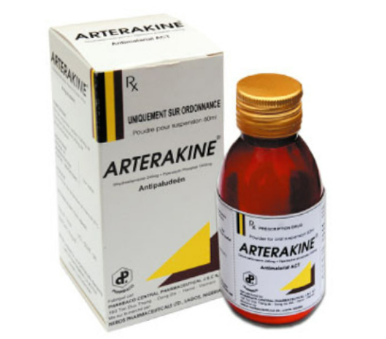 Arterakine (Dihydroartemisinin + Piperaquine)
