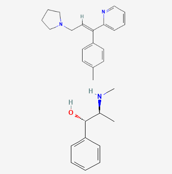 Pseudoephedrine + Triprolidine chemical