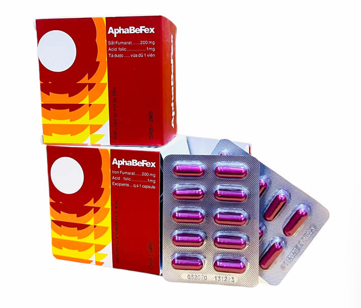Aphabefex (Ferrous fumarate + Folic acid)