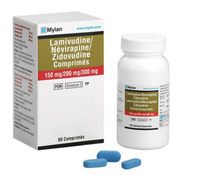 Lamivudine/Nevirapine/Zidovudine 150mg/200mg/300mg