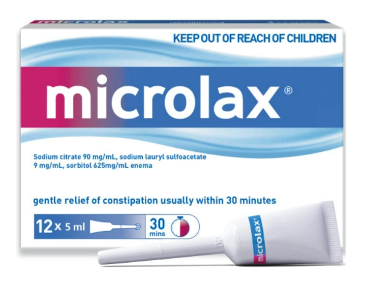 Microlax (Sodium citrate + Sorbitol)