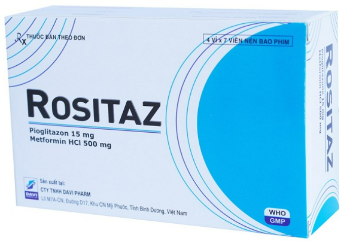 Rositaz (Metformin + Pioglitazone)