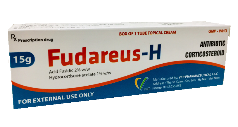 Fudareus-H (Fusidic acid + Hydrocortisone)