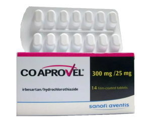 CoAprovel 300/25mg (Hydrochlorothiazide + Irbesartan)