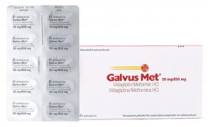 Galvus Met 50mg/850mg (Metformin + Vildagliptin)