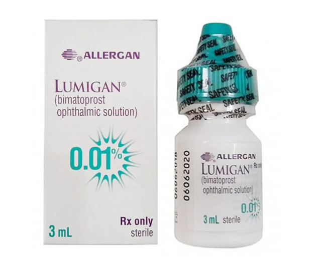 Lumigan 0,01% (Bimatoprost 100 mcg/ml x3ml)