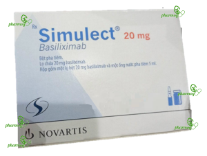 Simulect 20mg (Basiliximab Bột pha tiêm)