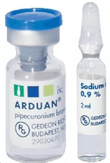 Thuốc giãn cơ Pipecuronium - Arduan | Pharmog