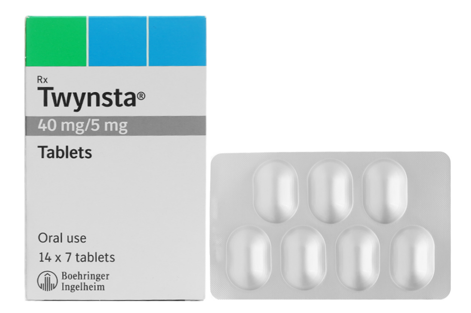 Twynsta 40/5 (Amlodipine + Telmisartan)