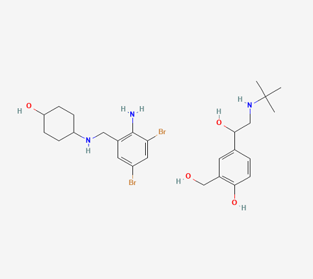 Ambroxol-Salbutamol-chemical
