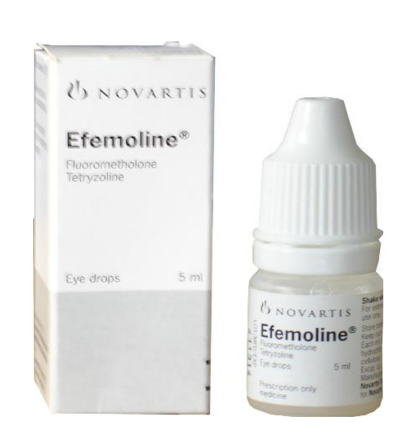 Efemoline (Fluorometholone + Tetryzoline)