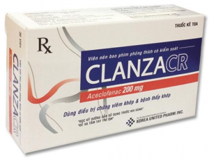 Aceclofenac - ClanzaCR