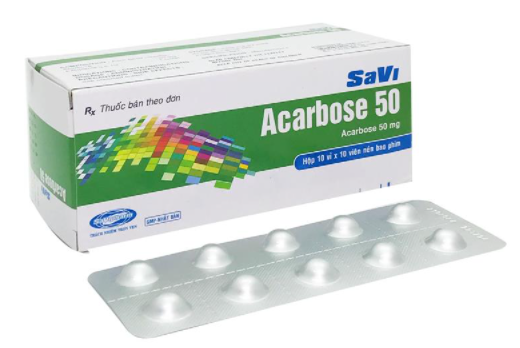 SaVi Acarbose 50