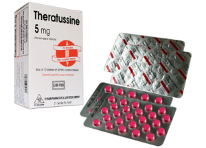 Káº¿t quáº£ hÃ¬nh áº£nh cho Theratussine 5mg