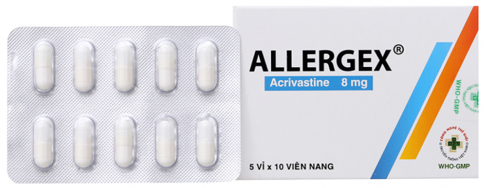 Allergex OPV - Acrivastine