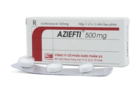 Hướng dẫn sử dụng thuốc kháng sinh - Aziefti (Azithromycin)