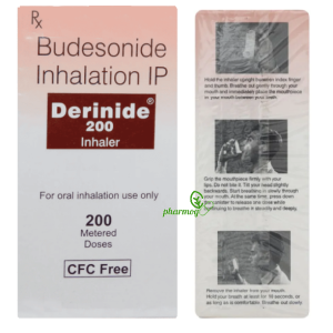 Derinide 200 Inhaler (Budesonide 200mcg x 200 liều)