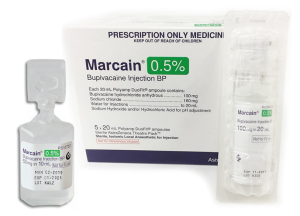 Marcain 0,5% (Bupivacain injection Bp 20mg/4ml)