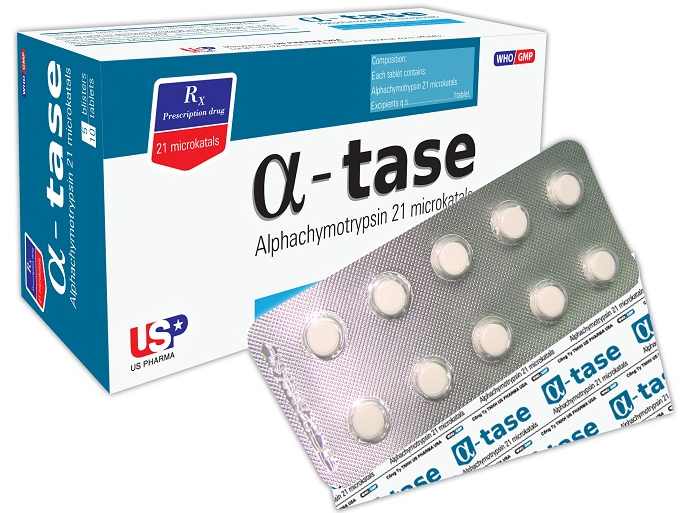 Bitrepso Thuốc chống sưng - Alfa-Tase & Bitrepso & Liozin (Chymotrypsin)