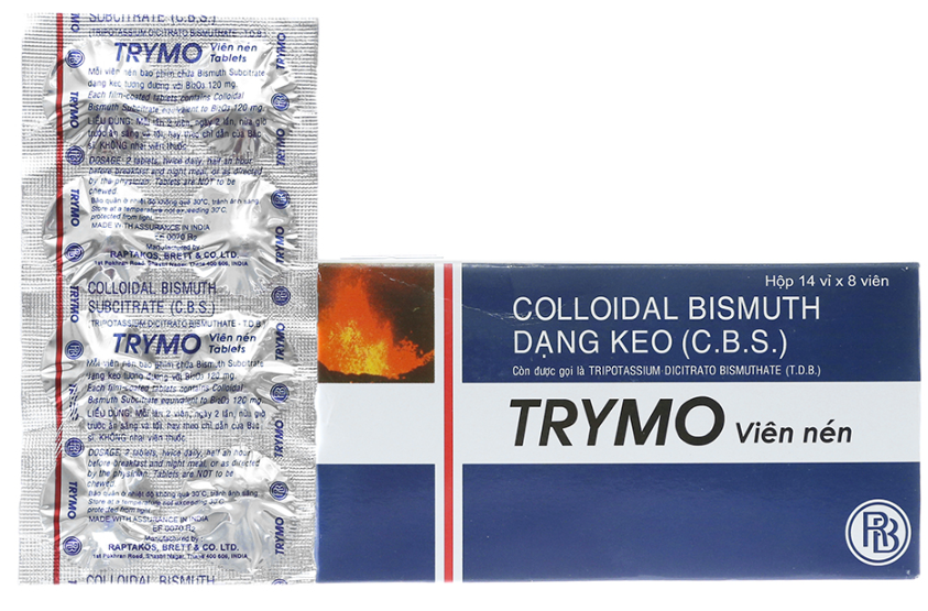 Trymo tablet (Bismuth subcitrate)