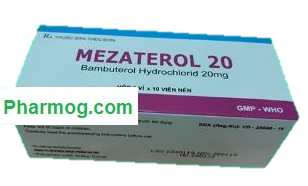 Mezaterol 20 (Bambuterol 20mg)