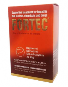 Fortec (Biphenyl dimethyl dicarboxylat 25mg)