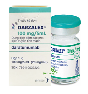 Dung dịch đậm đặc pha tiêm truyền Darzalex 100mg/5ml (Daratumumab)