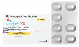 Xigduo XR 10/1000 (Dapagliflozin + Metformin)