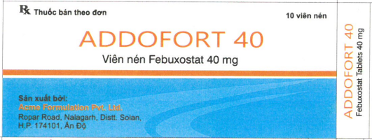 Febuxostat - Addofort