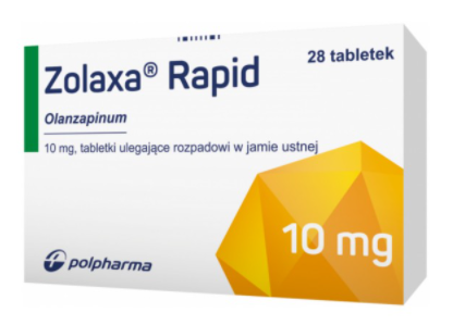 Olanzapine - Zolaxa Rapid 10mg