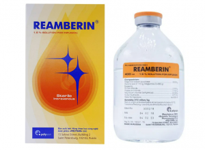 Reamberin (Kali clorid + Magnesi clorid + Natri clorid + N-methylglucamine)