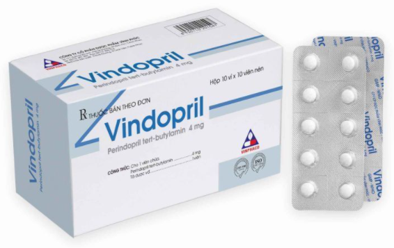 Thuốc trị tăng huyết áp Perindopril - Vindopril | Pharmog