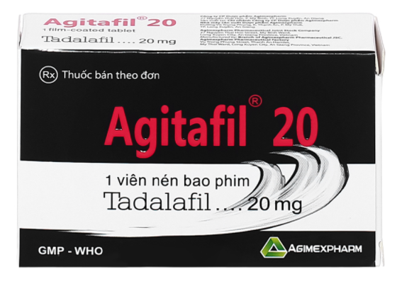 Tadalafil - Agitafil 20