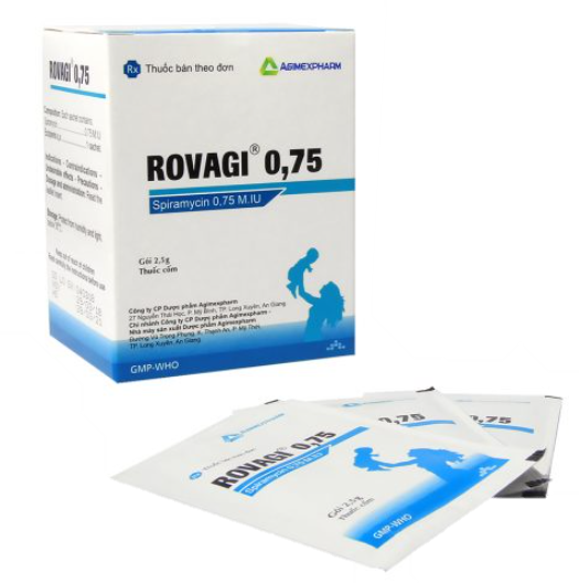 Spiramycin - Rovagi 0,75