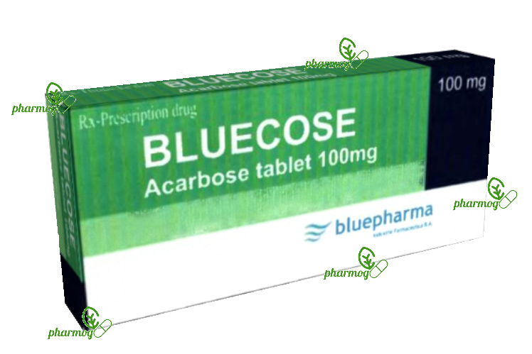 Bluecose (Acarbose 100mg)