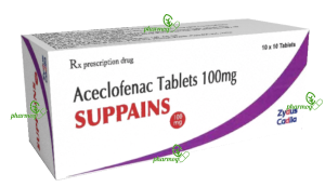 Suppains (Aceclofenac 100mg)