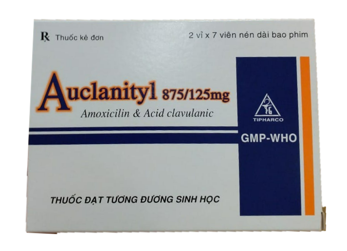 Auclanityl 875/125mg (Amoxicillin + Clavulanate)