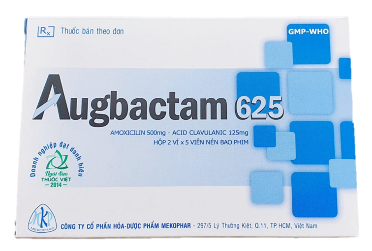 Augbactam 625 (Amoxicillin + Clavulanate)