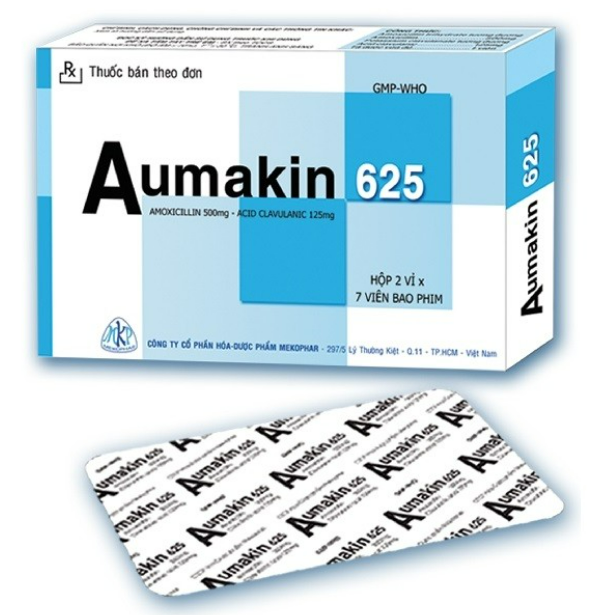 Aumakin 625 (Amoxicillin + Clavulanate)
