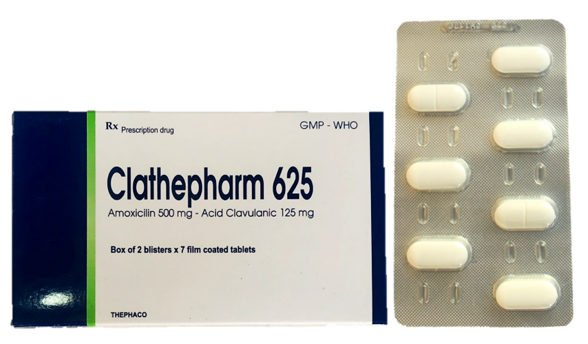 Clathepharm 625 (Amoxicillin + Clavulanate)